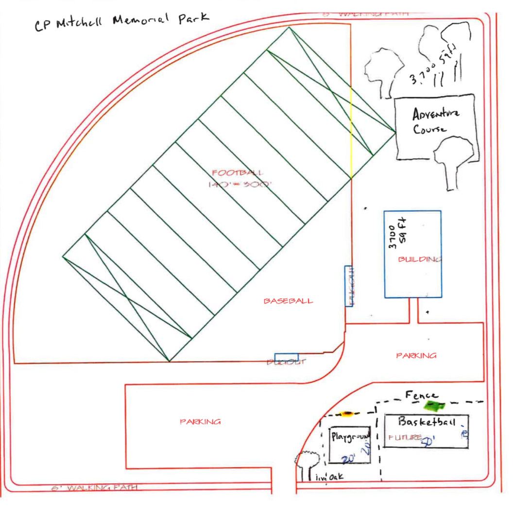 CP Mitchelll Field Plans
